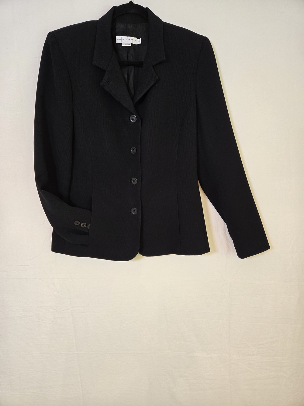 Classic Black Women's Tailored Blazer by Garfield & Marks